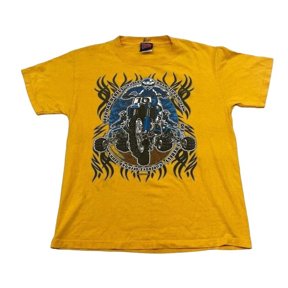 Kids Off Road Rebels Graphic Tee Thrifted Vintage Style Size XL - Picture 1 of 10